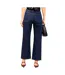 Jean droit bleu foncé femme oraije solange-2