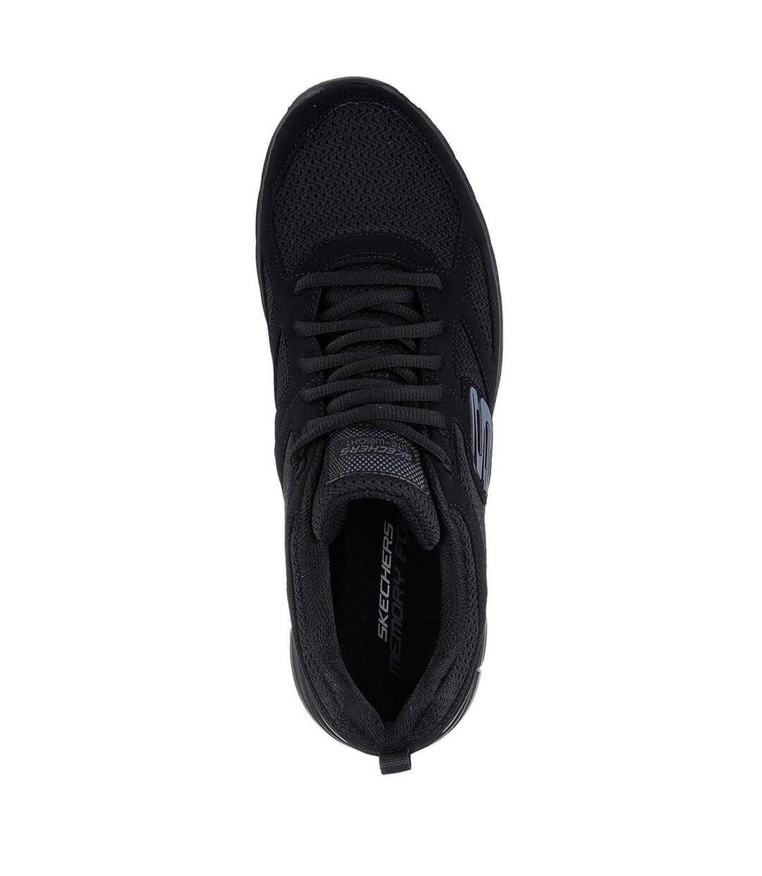 Baskets Burns Agoura Homme Noir Skechers-4