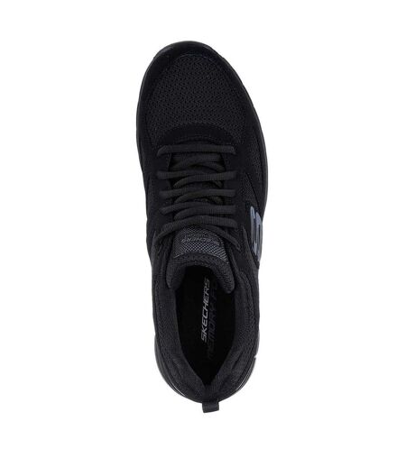 Baskets Burns Agoura Homme Noir Skechers