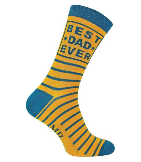 Best Dad Ever Soft Bamboo Gift Socks for Fathers Day