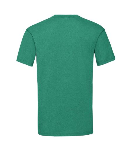 T-shirt valueweight homme vert rétro Fruit of the Loom