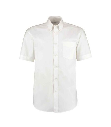 Chemise Manches Courtes Premium Homme Blanc Kustom Kit