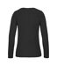 T-shirt Manches Longues #e150 Femme Noir B&C-2