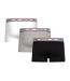 Lot De 3  Boxers Homme Noir Blanc Gris Reebok-2