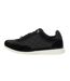 Womens/ladies Everglow Suede Trainers Black Dune London-2