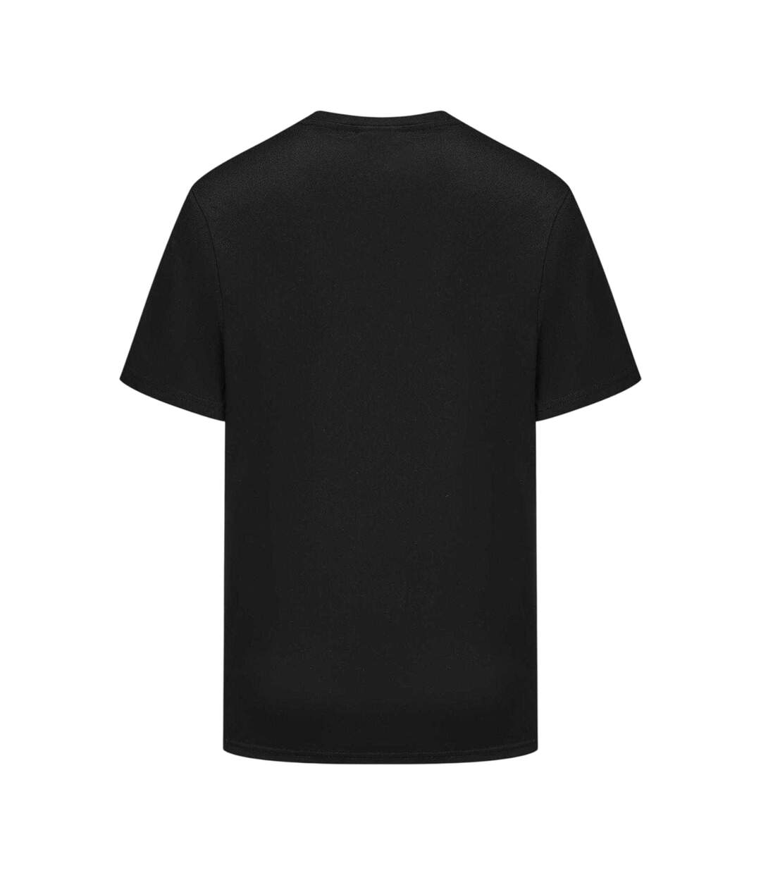 Mens Tech Plain Polyester T-shirt Black Lonsdale-2
