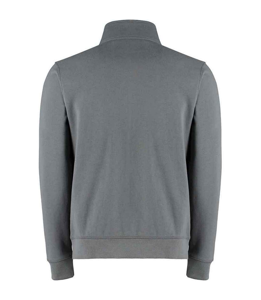 Veste sweat unisexe gris foncé Kustom