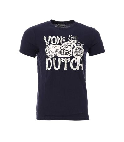 T-shirt Marine Homme Von Dutch TRLOG3 - 3XL