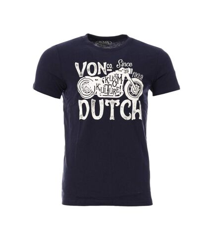 T-shirt Marine Homme Von Dutch TRLOG3 - 3XL