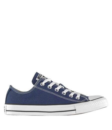 Mens Ox Logo Canvas Trainers Navy Converse