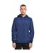 Sweat À Capuche Homme Bleu Marine Clair Build Your Brand-2