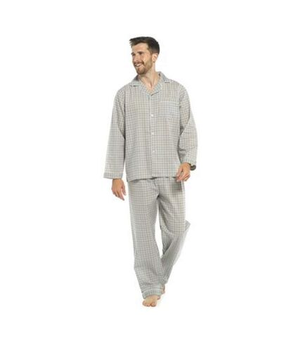 Walter Grange Mens Checked Pajama Set ()