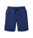 Short De Bain Motif/style Uni Homme Bleu Marine Uni Wombat-1