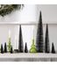 Sapin de Noël Déco Pailleté Josh 61cm Vert Foncé-3