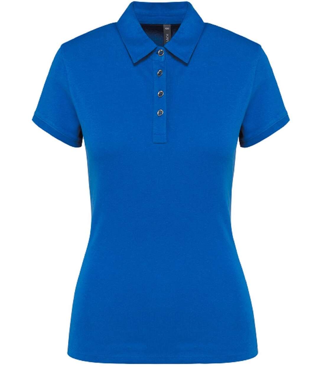 Polo jersey manches courtes - Femme - K263 - bleu roi-2