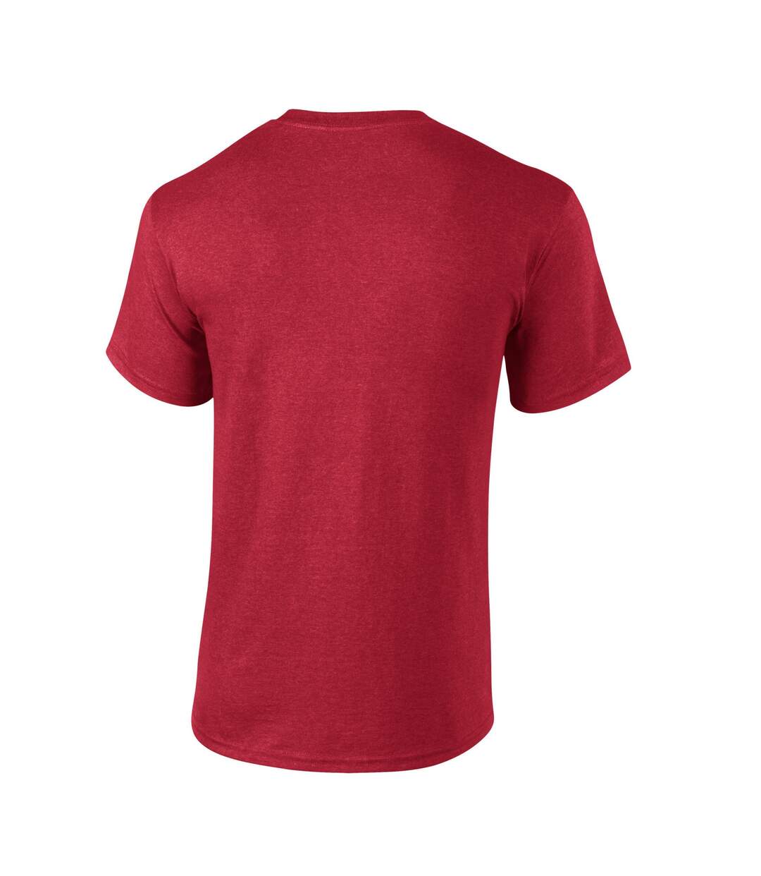 T-shirt adulte gris / bordeaux Gildan