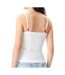 Top blanc femme tommy jeans essential strap-2
