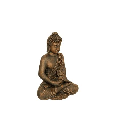 Statue Déco Bouddha Jayla 53cm Bronze