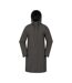 Womens/ladies Avery Waterproof Long Length Jacket Khaki Mountain Warehouse-2