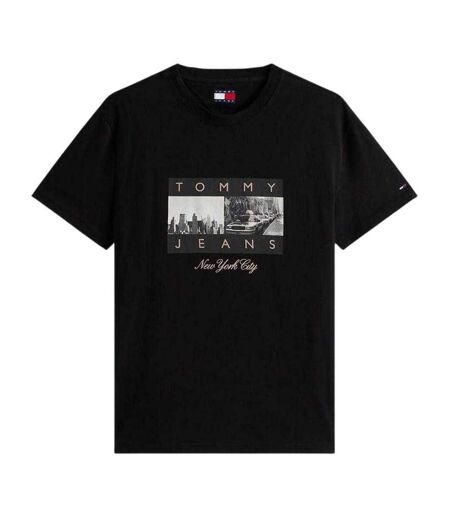 Unisex Adult Cotton Regular T-shirt Black Tommy Jeans