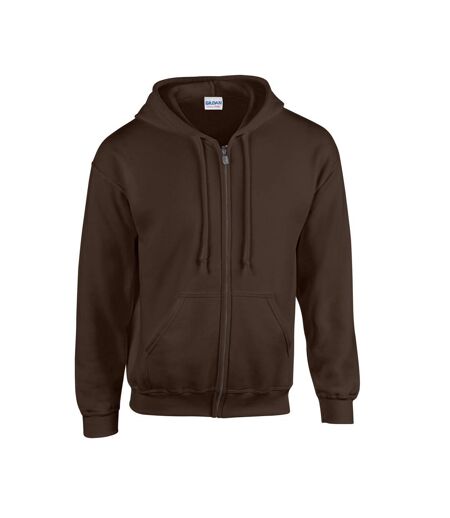 Veste À Capuche Adulte Chocolat Foncé Gildan