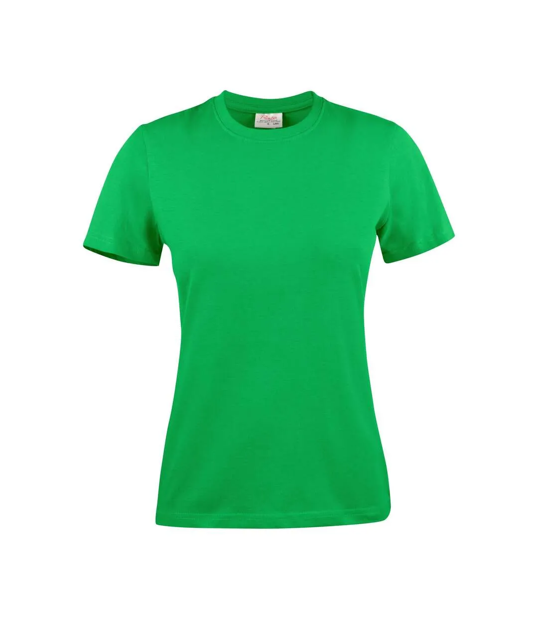 Womens/ladies Light T-shirt Fresh Green Printer-2
