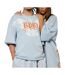 T-Shirt bleu/orange mixte kaporal vorb-1