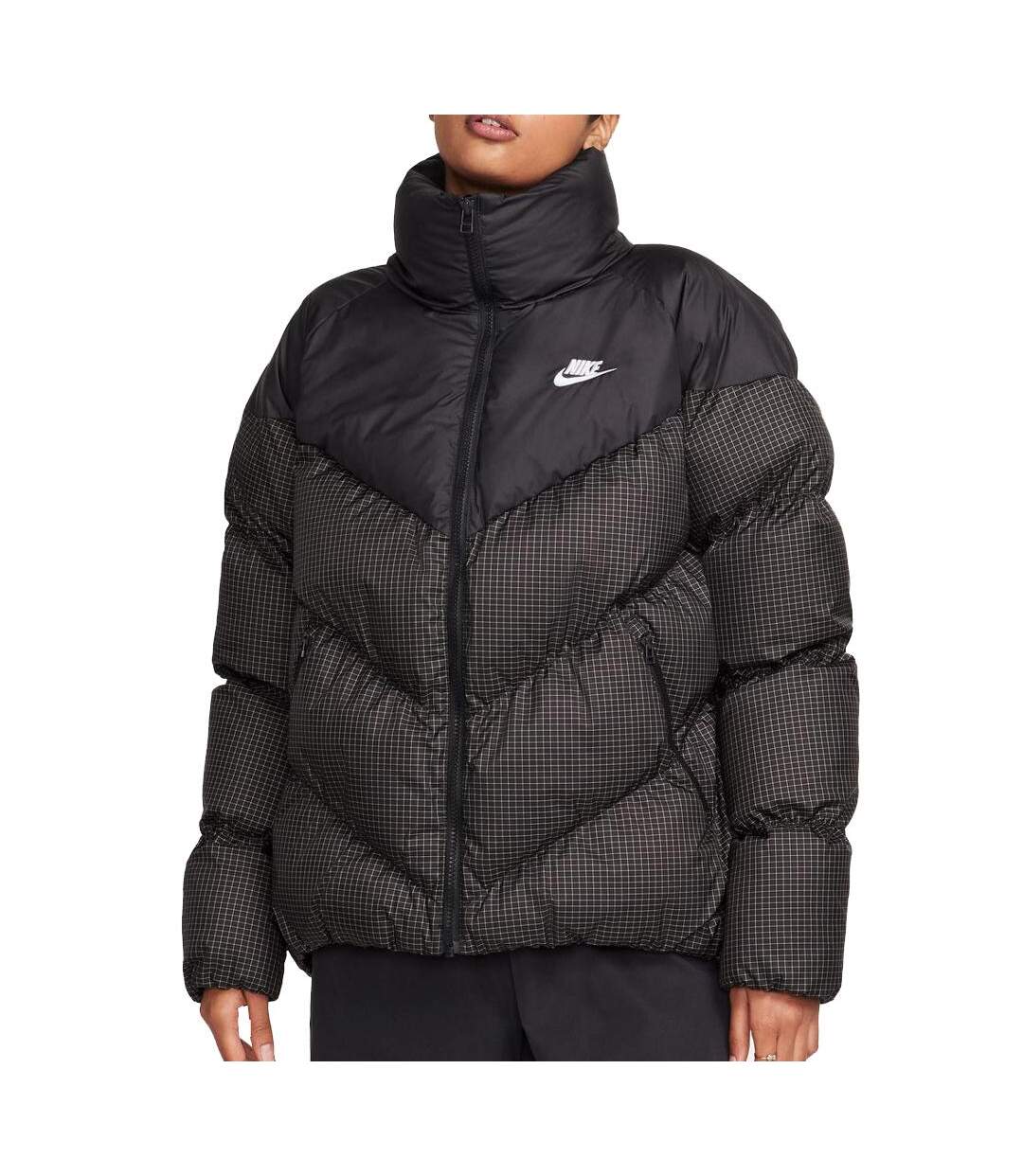 Doudoune Noire Femme Nike Ecdwn - L-1