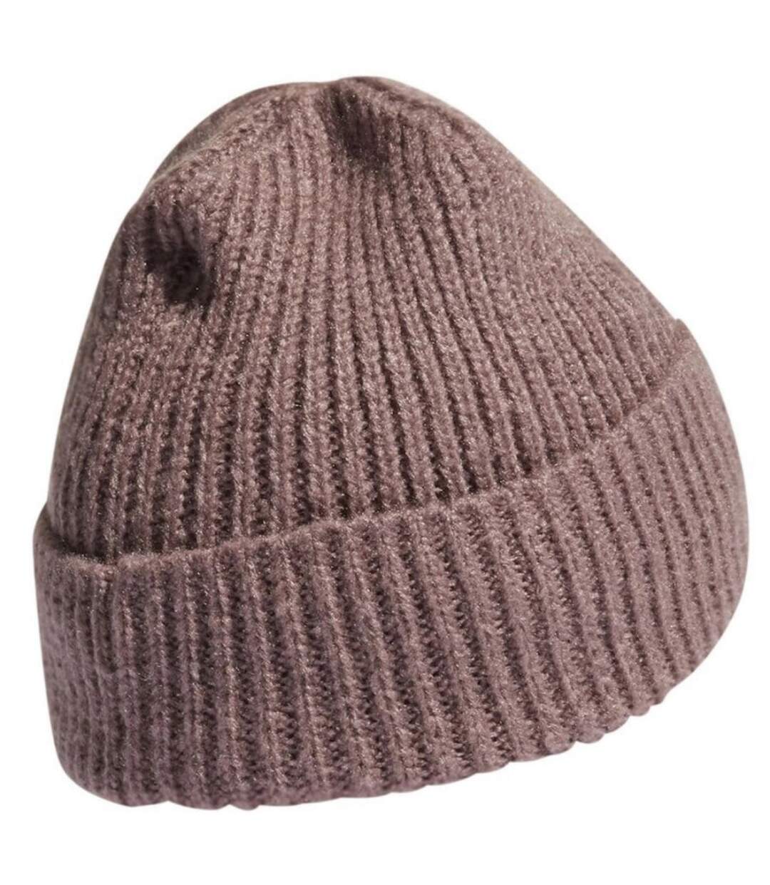 Childrens/kids Cuffed Beanie Mauve Adidas-2