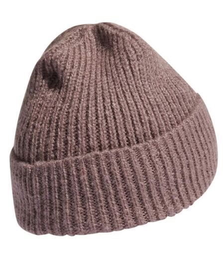 Childrens/kids Cuffed Beanie Mauve Adidas
