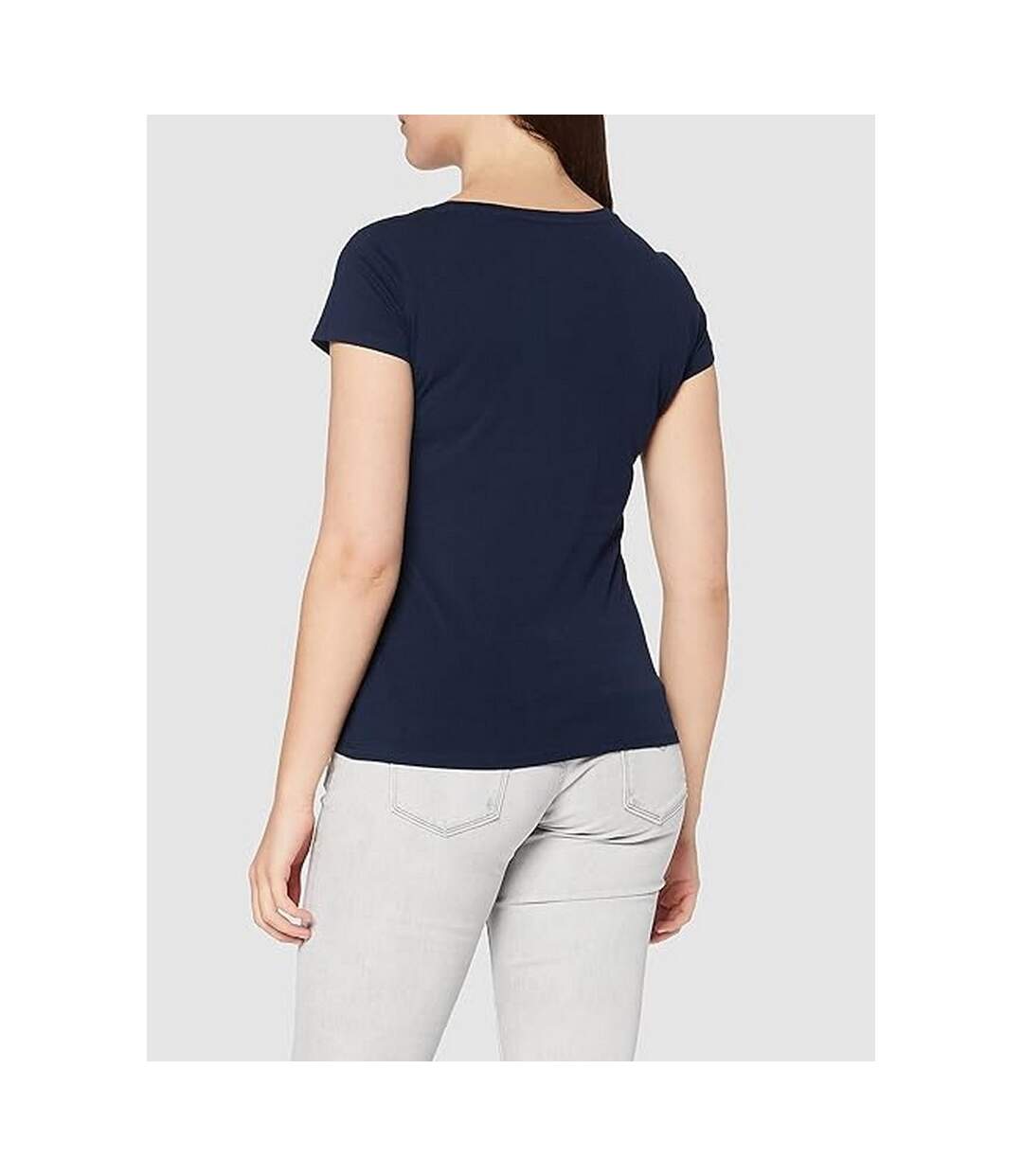 T-shirt Claire Femmes Bleu Stedman-3