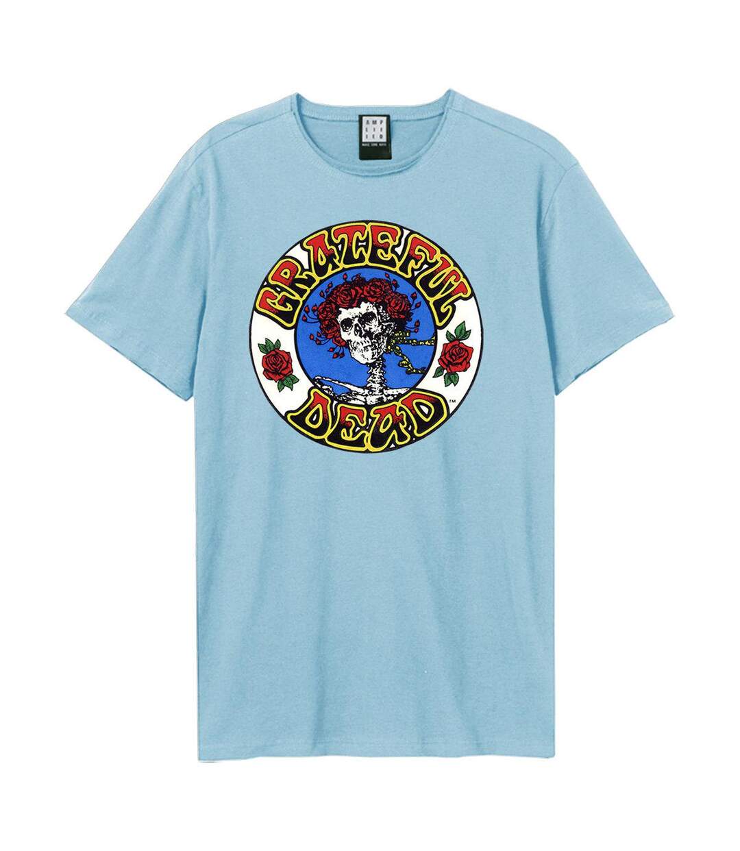 T-shirt Stealie Adulte Bleu Amplified-1