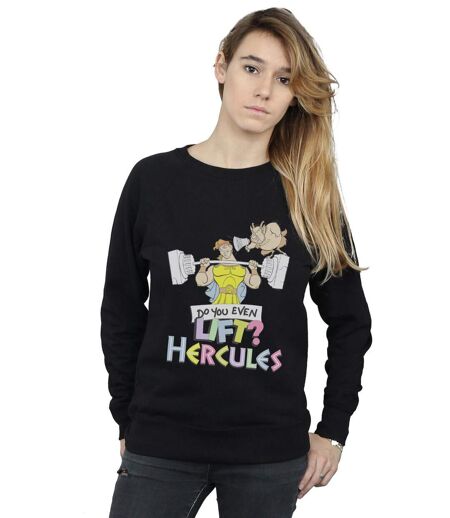 Disney - Sweat HERCULES DO YOU EVEN LIFT? - Femme (Noir) - UTBI13424