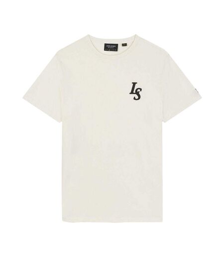 Mens Club Emblem T-shirt White Lyle & Scott