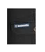 Mens Rubberised Logo Cargo Shorts Black Lambretta-4