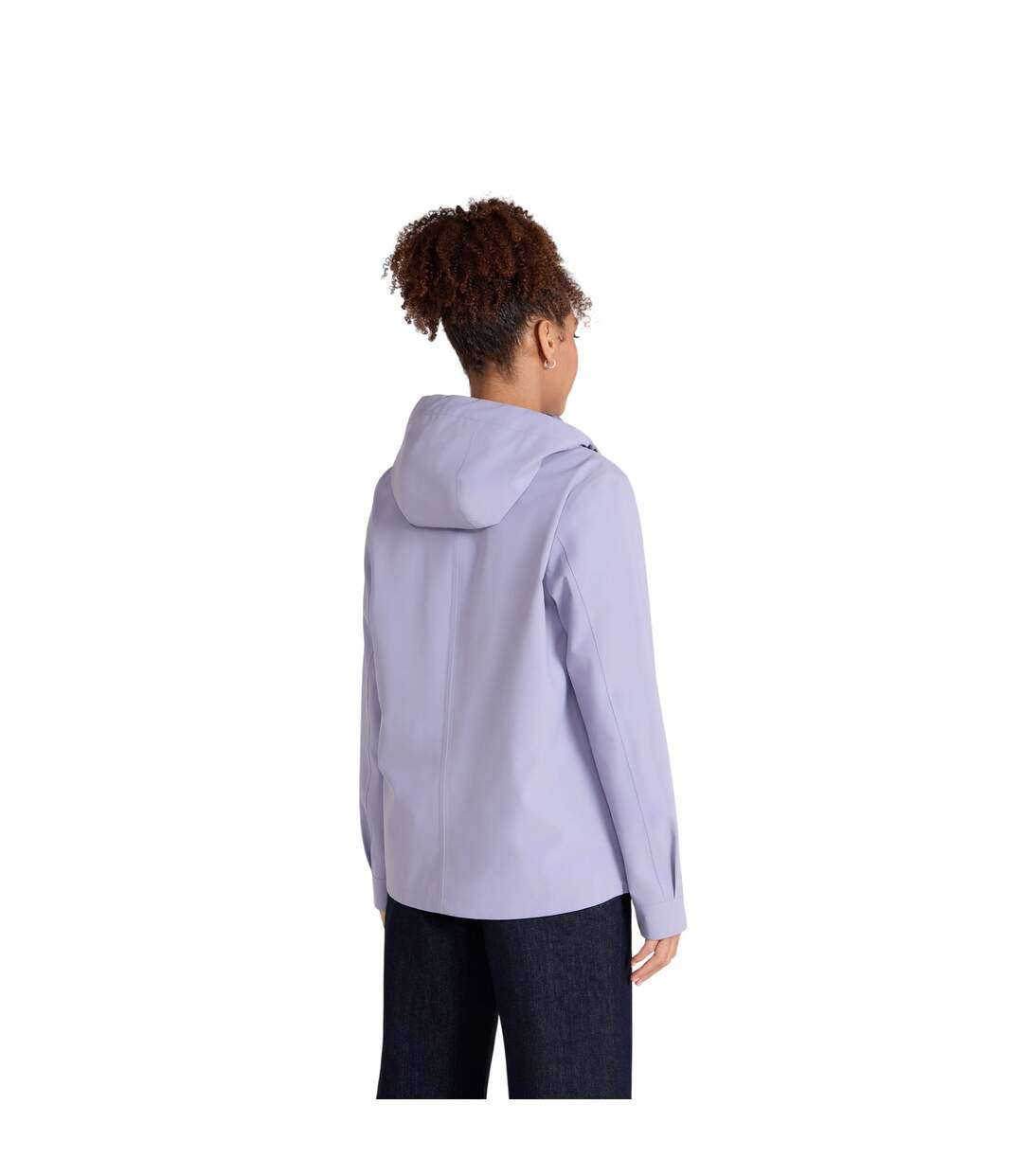 Womens/ladies Hyde Waterproof Jacket Lilac Animal-3