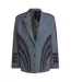 Womens/ladies Atlanta Long-sleeved Blazer Carbon Adidas-2