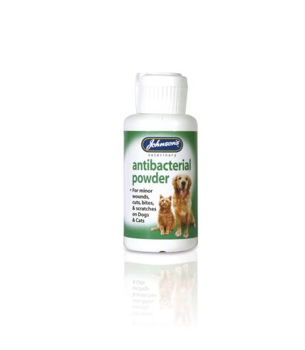 Johnsons - Poudre antibactérienne vétérinaire pour plaies d'animaux de compagnie (Peut varier) (20 g) - UTTL4155
