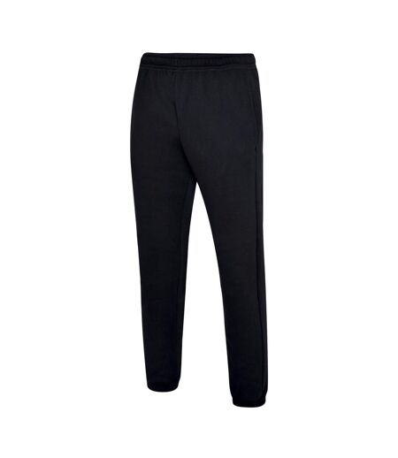 Umbro Mens Club Leisure Sweatpants (Black/White) - UTUO306