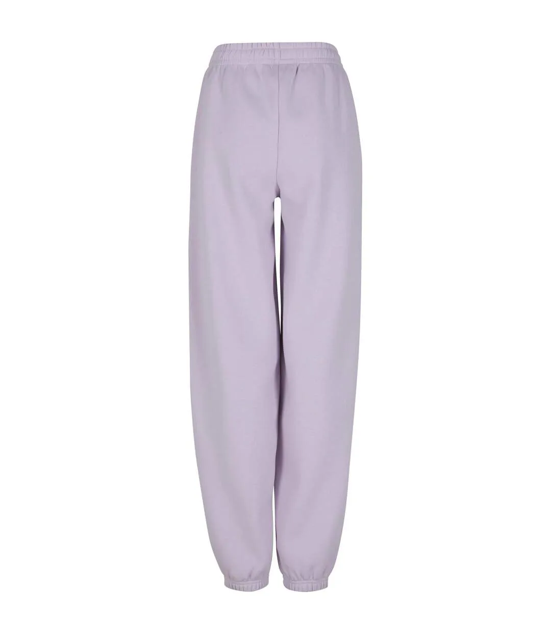 Womens/ladies Fluffy Sweatpants Lilac Build Your Brand-2