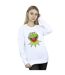 Disney Sweatshirt femme/femme Muppets Kermit Head (Blanc) - UTBI31227-2