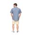 Chemise Manches Courtes Caladium Homme Bleu Imprimé Bewley & Ritch-3