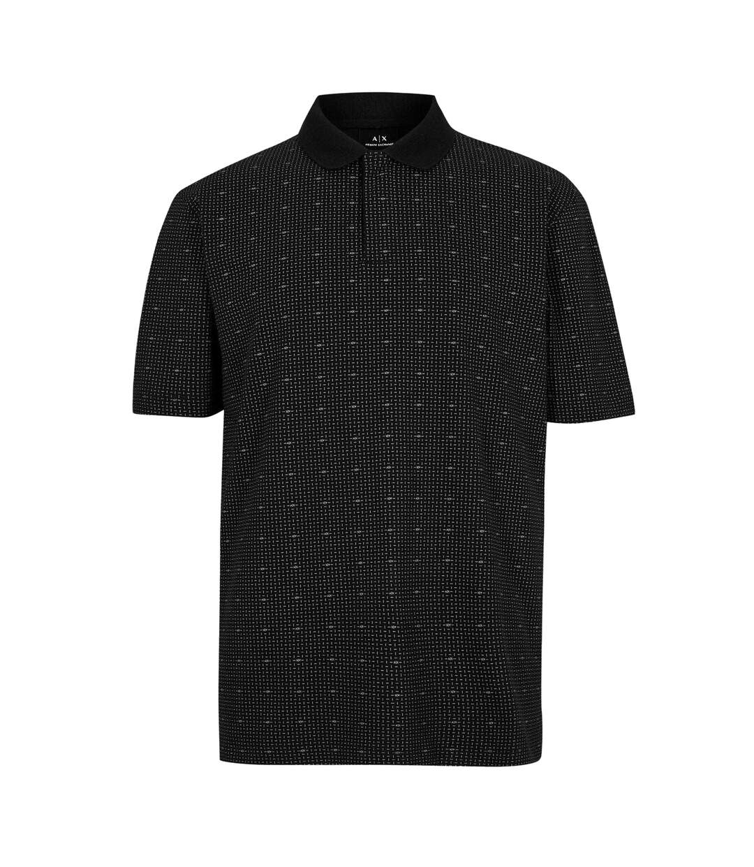 Polo Homme Noir Armani Exchange-2