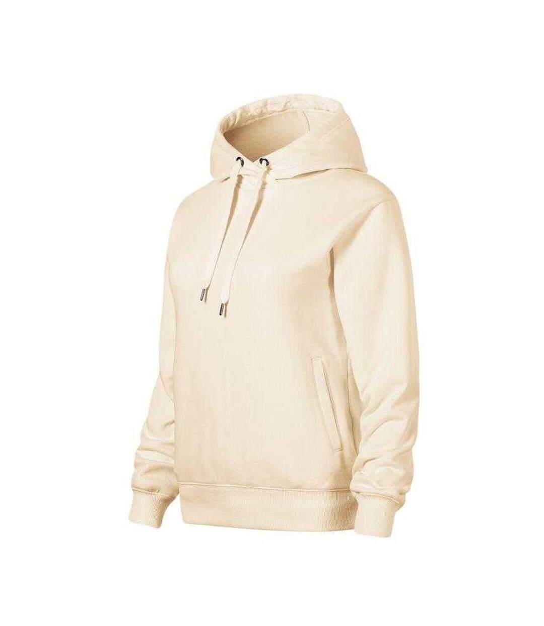 Sweat À Capuche Moon Femme Beige Malfini-3