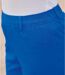 Women's Stretchy Capri Pants -Royal Blue