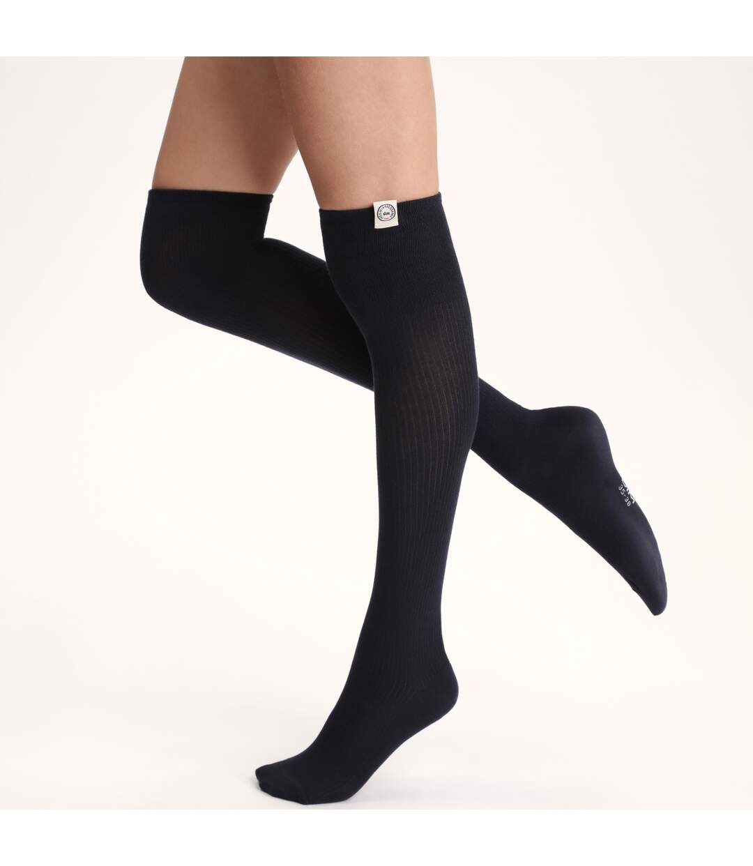 Chaussettes hautes Dim x Inès de La Fressange-2