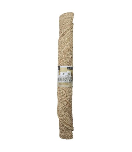 Tapis Rond Déco en Jute Baltimore 80cm Naturel