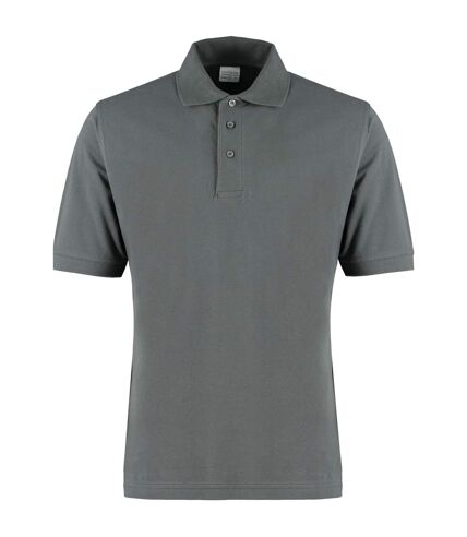 Kustom Kit Mens Klassic Cotton Superwash 60C Polo Shirt (Dark Grey) - UTPC5593