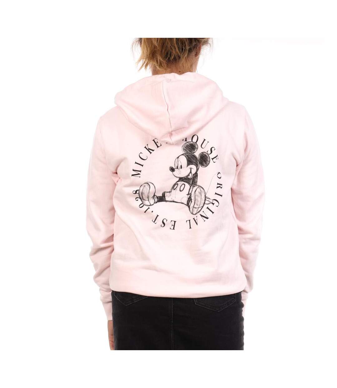 Sweat rose femme disney circle-2