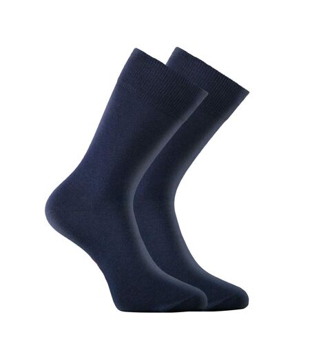 Lot de 9 Paires de Chaussettes de ville coton homme peigné doux Serge Blanco